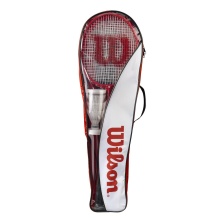 Wilson Federball-Freizeitset Tour (4x Schläger, 3x Bälle, 1x Netz, 1x Tasche)